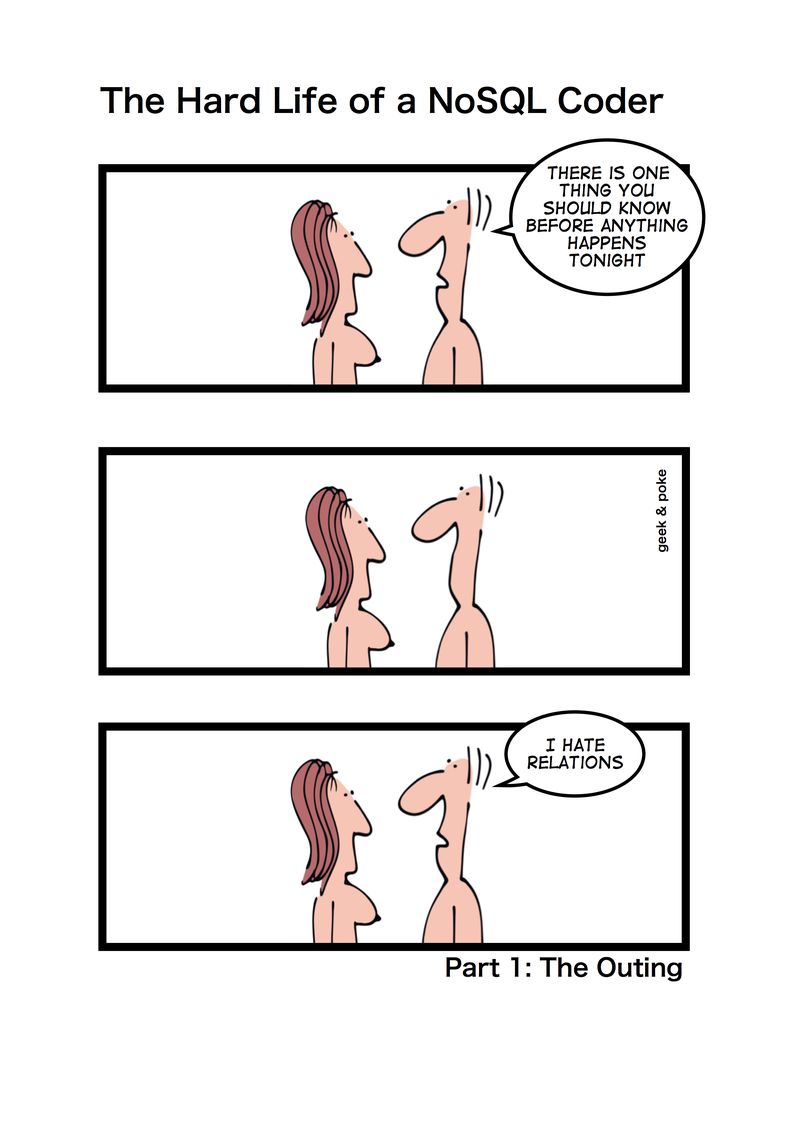 The hard life of a NoSQL Coder